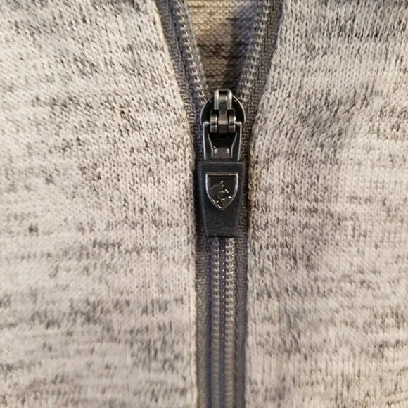 KUHL Ryzer 1/4 Zip Long Sleeve Pullover Shirt Men's Size 2XL Style #3112 Gray - Picture 7 of 12